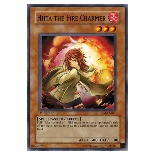 Yu-Gi-Oh! - The Lost Millennium - Hiita the Fire Charmer (Common) TLM-EN028