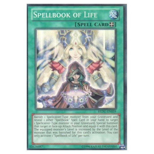 Yu-Gi-Oh! - Return of the Duelist - Spellbook of Life (Super Rare) REDU-EN059