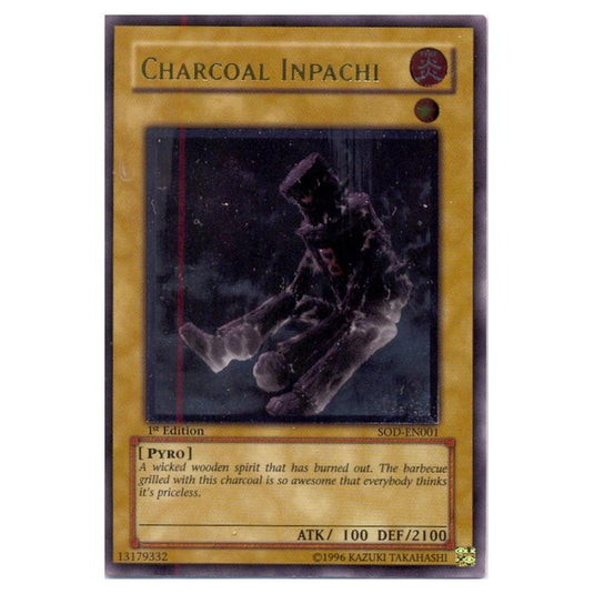 Yu-Gi-Oh! - Soul of the Duelist - Charcoal Inpachi (Ultimate Rare) SOD-EN001