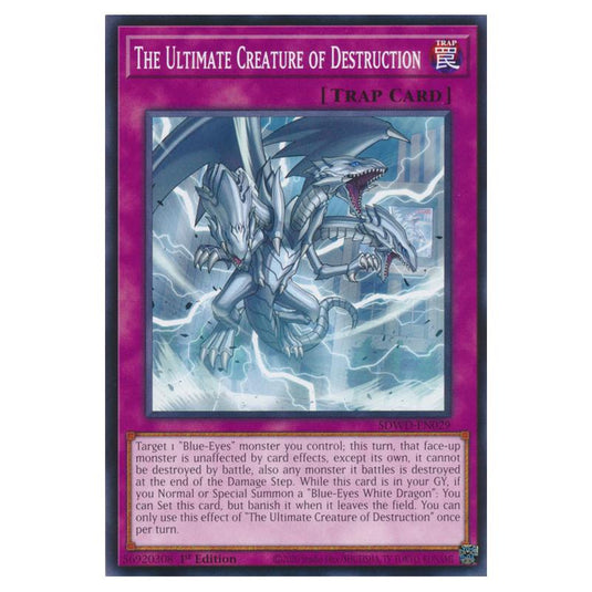 Yu-Gi-Oh! - Structure Deck - Blue-Eyes White Destiny - The Ultimate Creature of Destruction (Common) SDWD-EN029