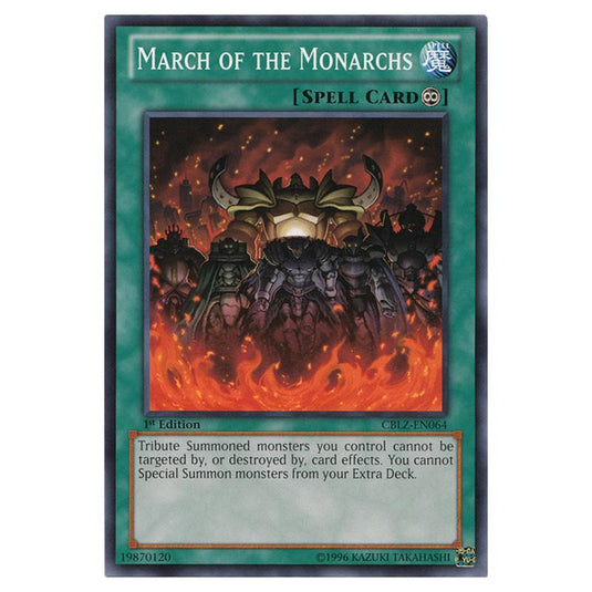 Yu-Gi-Oh! - Cosmo Blazer - March of the Monarchs (Common) CBLZ-EN064