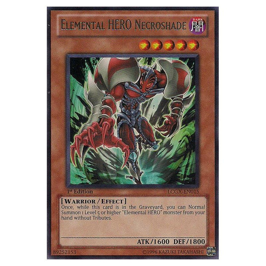 Yu-Gi-Oh! - Legendary Collection 2 - The Duel Academy Years Mega Pack - Elemental HERO Necroshade (Rare) LCGX-EN015