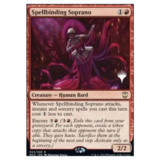 Magic The Gathering - Commander: Streets of New Capenna Promos - Spellbinding Soprano - 053/281