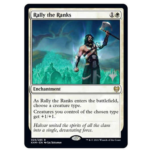 Magic The Gathering - Kaldheim Promos - Rally the Ranks - 020/285