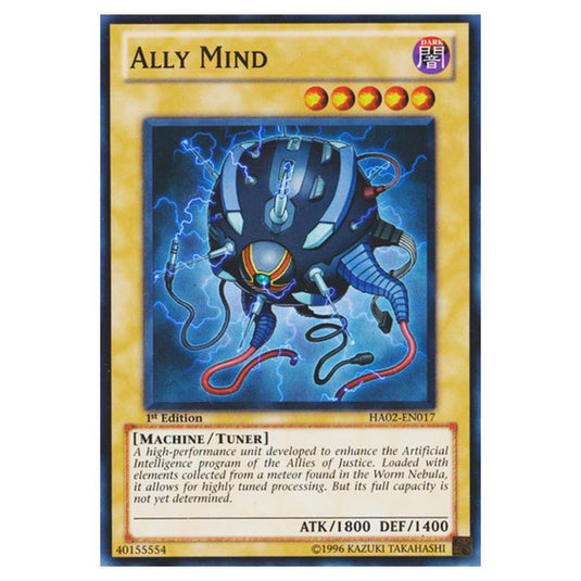 Yu-Gi-Oh! - Hidden Arsenal 2 - Ally Mind (Super Rare) HA02-EN017