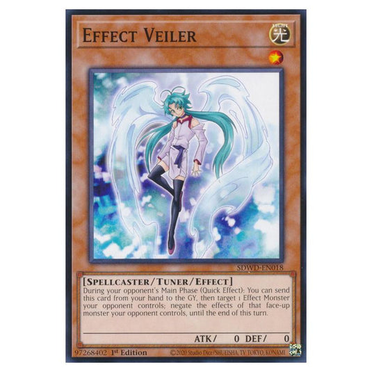 Yu-Gi-Oh! - Structure Deck - Blue-Eyes White Destiny - Effect Veiler (2) SDWD-EN018