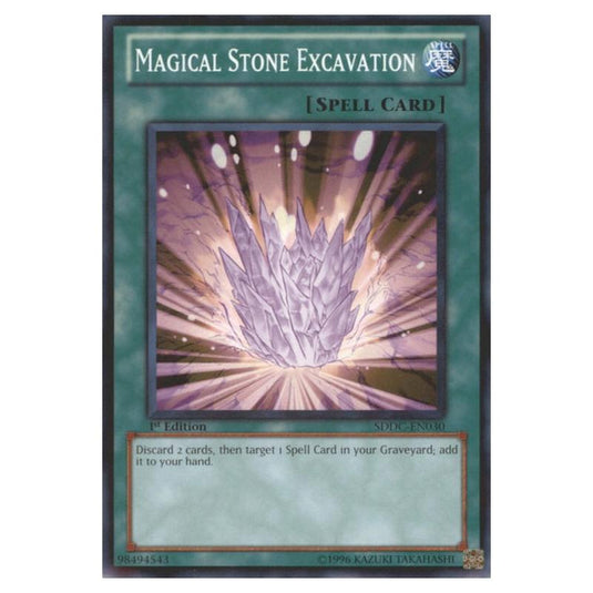 Yu-Gi-Oh! - Dragons Collide Structure Deck - Magical Stone Excavation (Common) SDDC-EN030