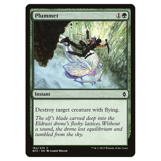 Magic The Gathering - Battle For Zendikar - Plummet - 184/274