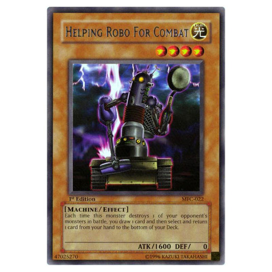 Yu-Gi-Oh! - Magician\'s Force - Helping Robo for Combat (Rare) MFC-022