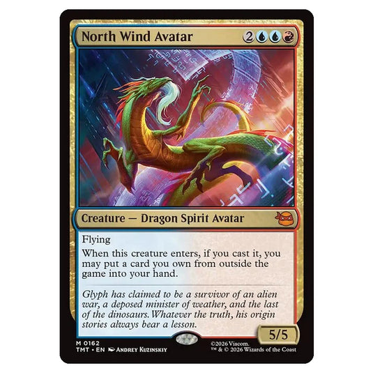Magic The Gathering - Teenage Mutant Ninja Turtles - North Wind Avatar - 0162