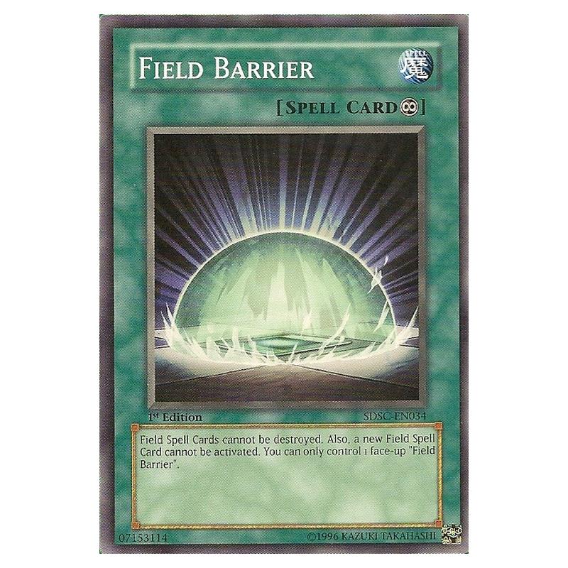 Yu-Gi-Oh! - Spellcaster's Command Structure Deck - Field Barrier (Comm