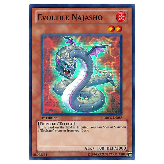 Yu-Gi-Oh! - Order of Chaos - Evoltile Najasho (Super Rare) ORCS-EN083