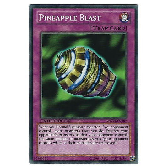 Yu-Gi-Oh! - War of the Giants Reinforcements - Pineapple Blast (Common) WGRT-EN082