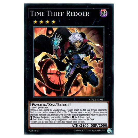 Yu-Gi-Oh! - OTS Tournament Pack 12 - Time Thief Redoer (Super Rare) OP12-EN011