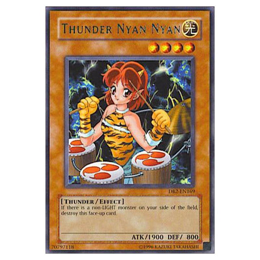 Yu-Gi-Oh! - Dark Beginning 2 - Thunder Nyan Nyan (Rare) DB2-EN169