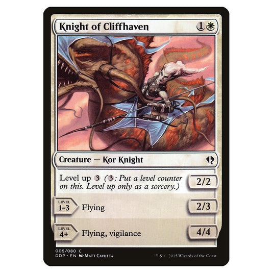 Magic the Gathering - Duel Decks: Zendikar vs. Eldrazi - Knight of Cliffhaven - 5