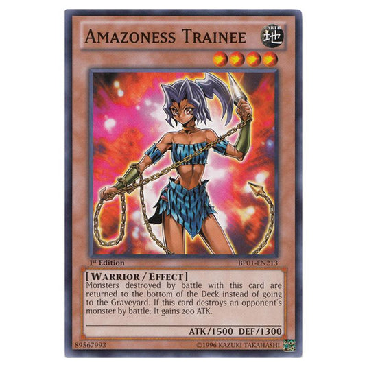 Yu-Gi-Oh! - Battle Pack - Epic Dawn - Amazoness Trainee (Common) BP01-EN213