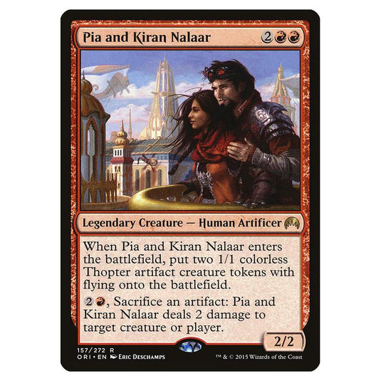 Magic The Gathering - Magic Origins - Pia And Kiran Nalaar - 157/272 (Foil)