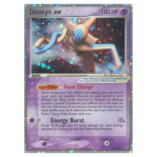 Pokemon - EX Deoxys - Deoxys EX - 097/107