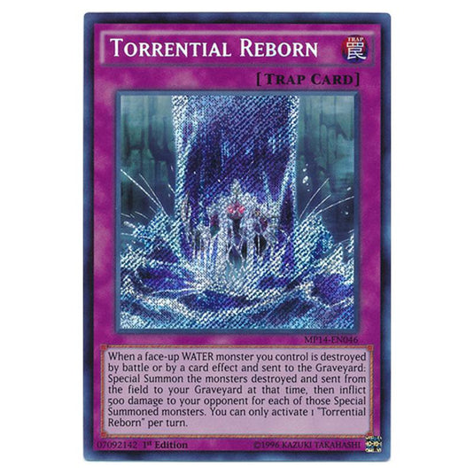 Yu-Gi-Oh! - 2014 Mega-Tin Mega Pack - Torrential Reborn (Secret Rare) MP14-EN046