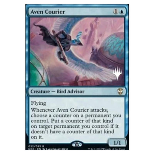 Magic The Gathering - Commander: Streets of New Capenna Promos - Aven Courier - 022/281