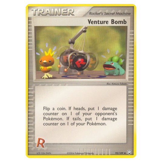 Pokemon - EX Team Rocket Returns - Venture Bomb - 093/109