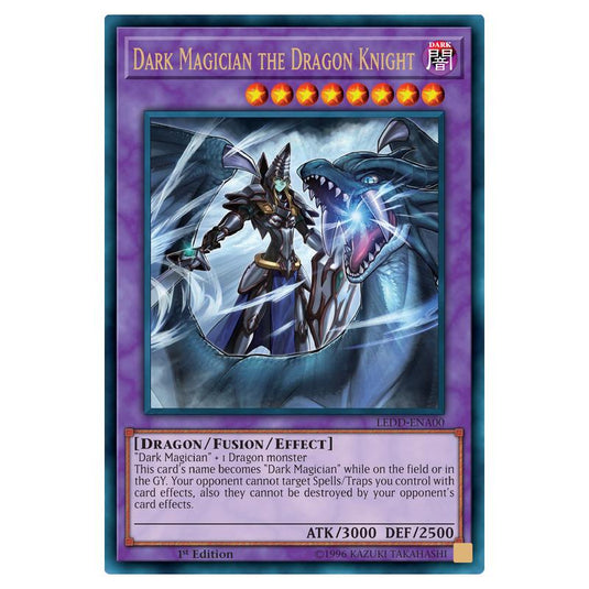 Yu-Gi-Oh! - Legendary Dragon Decks - Dark Magician the Dragon Knight (Ultra Rare) LEDD-ENA00