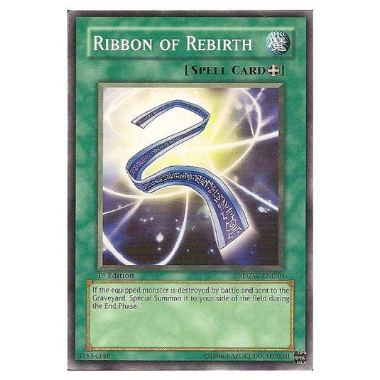Yu-Gi-Oh! - Zombie World Structure Deck - Ribbon of Rebirth (Common) S Yu-Gi-Oh! - Zombie World Structure Deck - Ribbon of Rebirth (Common) S