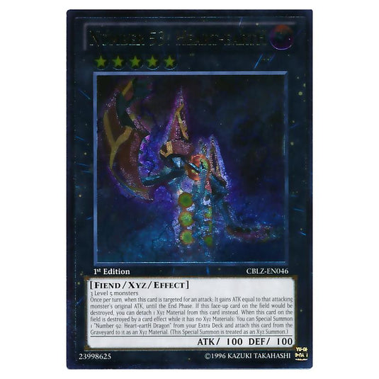 Yu-Gi-Oh! - Cosmo Blazer - Number 53: Heart-eartH (Ultimate Rare) CBLZ-EN046