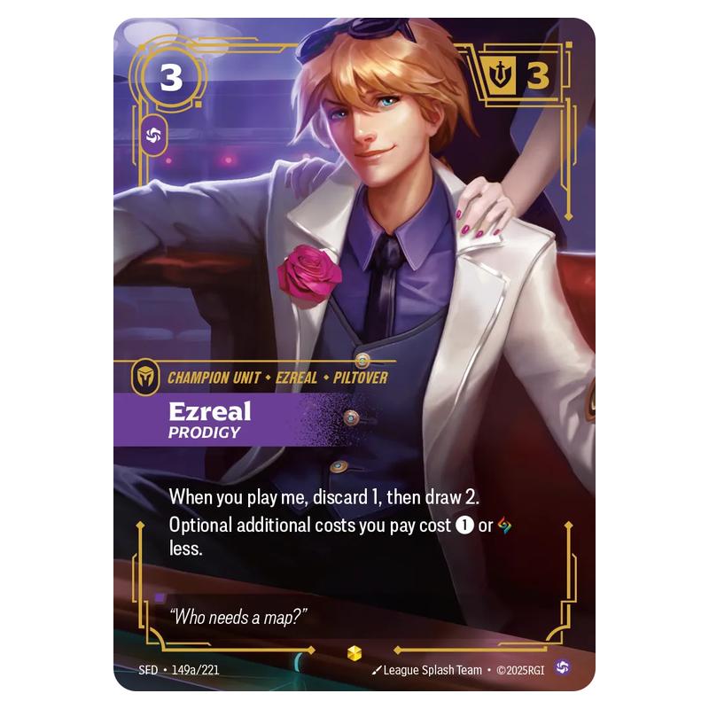 Riftbound: League of Legends TCG - Spiritforged - Ezreal - Prodigy - 1