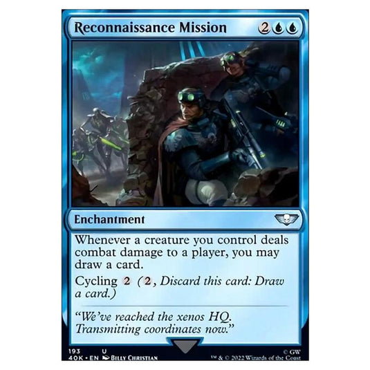 Magic The Gathering - Universes Beyond - Warhammer 40k - Reconnaissance Mission - 193/168