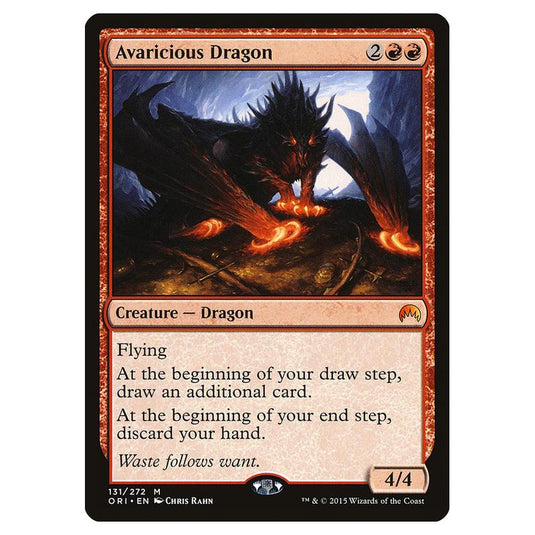 Magic The Gathering - Magic Origins - Avaricious Dragon - 131/272 (Foil)