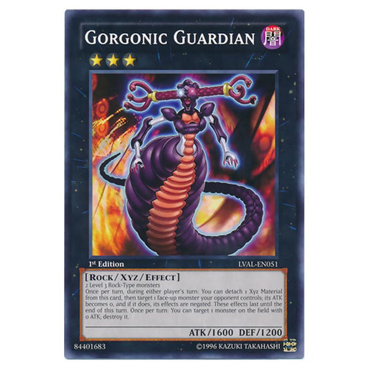 Yu-Gi-Oh! - Legacy of the Valiant - Gorgonic Guardian (Common) LVAL-EN051