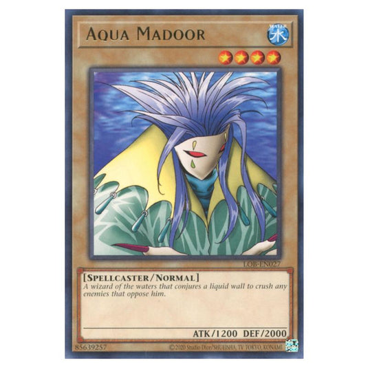 Yu-Gi-Oh! - Legend of Blue Eyes White Dragon (25th Anniversary Edition) - Aqua Madoor (Rare) - LOB25-EN027