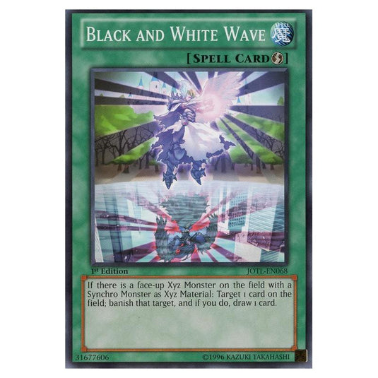 Yu-Gi-Oh! - Judgment of the Light - Black and White Wave (Common) JOTL-EN068