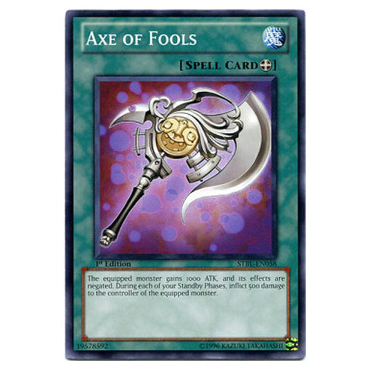 Yu-Gi-Oh! - Starstrike Blast - Axe of Fools (Common) - STBL-EN058