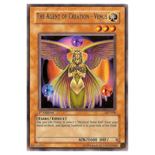 Yu-Gi-Oh! - Ancient Sanctuary - The Agent of Creation - Venus (Rare) AST-008