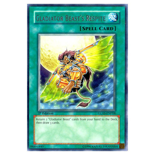 Yu-Gi-Oh! - Gladiator\'s Assault - Gladiator Beast\'s Respite (Rare) GLAS-EN058