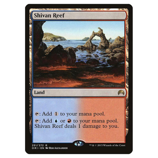 Magic The Gathering - Magic Origins - Shivan Reef - 251/272