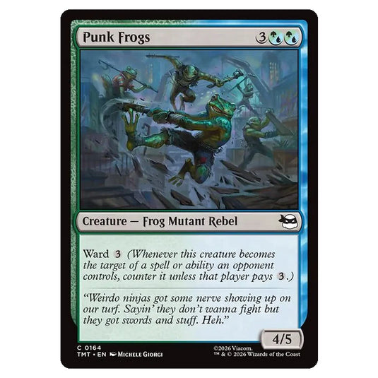 Magic The Gathering - Teenage Mutant Ninja Turtles - Punk Frogs - 0164