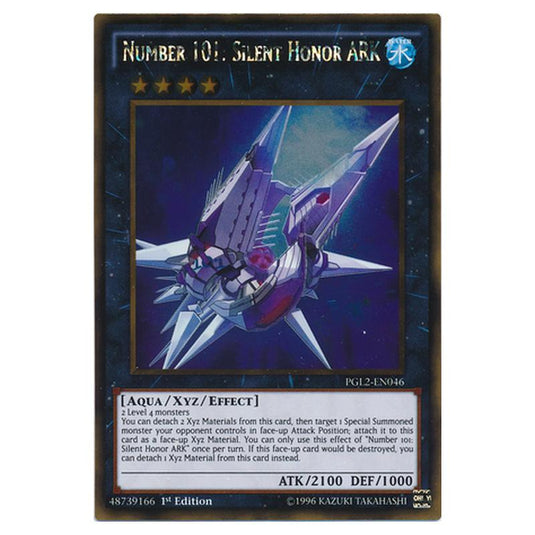 Yu-Gi-Oh! - Premium Gold - Return of the Bling - Number 101: Silent Honor ARK (Gold Rare) PGL2-EN046