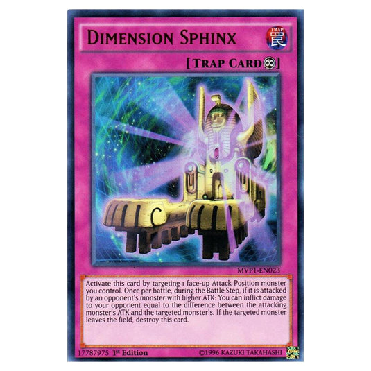 Yu-Gi-Oh! - Yu-Gi-Oh! The Dark Side of Dimensions Movie Pack - Dimension Sphinx (Ultra Rare) MVP1-EN023