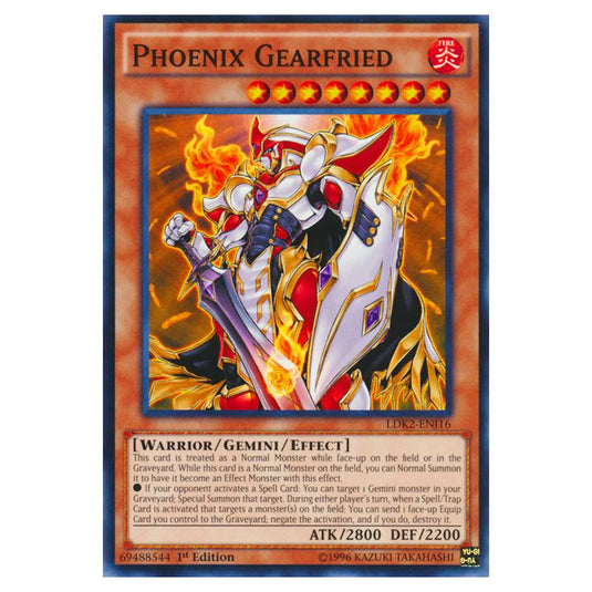 Yu-Gi-Oh! - Legendary Decks II - Phoenix Gearfried (Common) LDK2-ENJ16