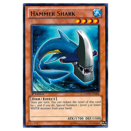 Yu-Gi-Oh! - Galactic Overlord - Hammer Shark (Rare) GAOV-EN008