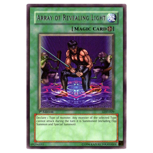 Yu-Gi-Oh! - Legacy of Darkness - Array of Revealing Light (Rare) LOD-029