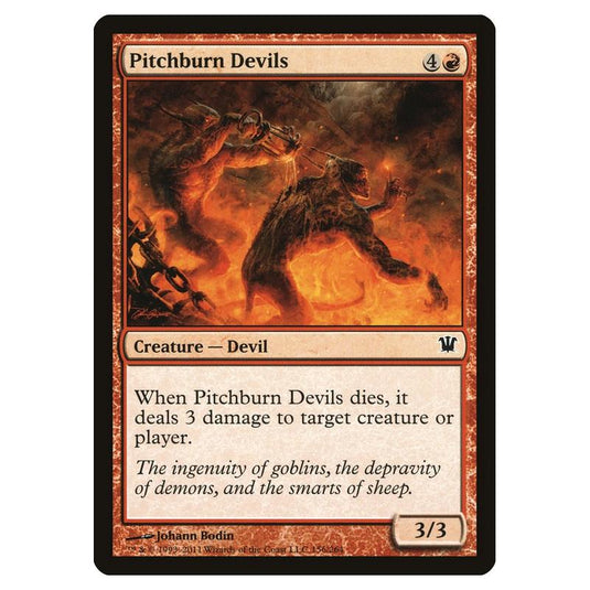 Magic the Gathering - Innistrad - Pitchburn Devils - 156/264
