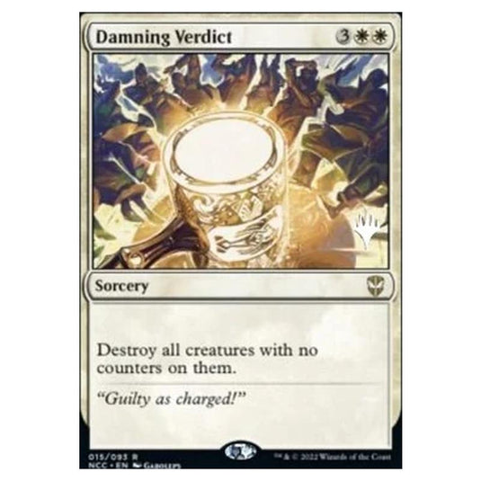 Magic The Gathering - Commander: Streets of New Capenna Promos - Damning Verdict - 015/281