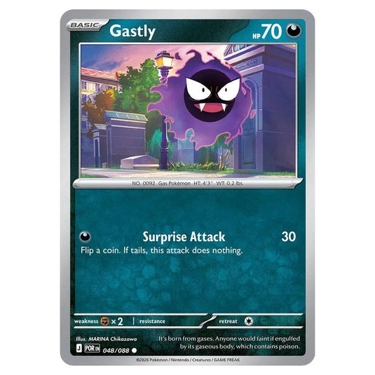 Pokemon - Mega Evolution - Perfect Order - Gastly - 048/088