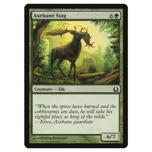 Magic The Gathering - Return To Ravnica - Axebane Stag - 116/274 (Foil)