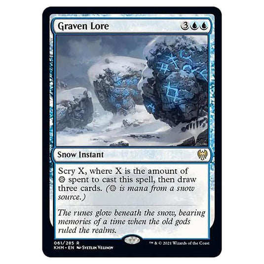Magic The Gathering - Kaldheim Promos - Graven Lore - 061/285